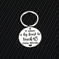 Stainless Steel Thank You Keychain For Teachers Graduation