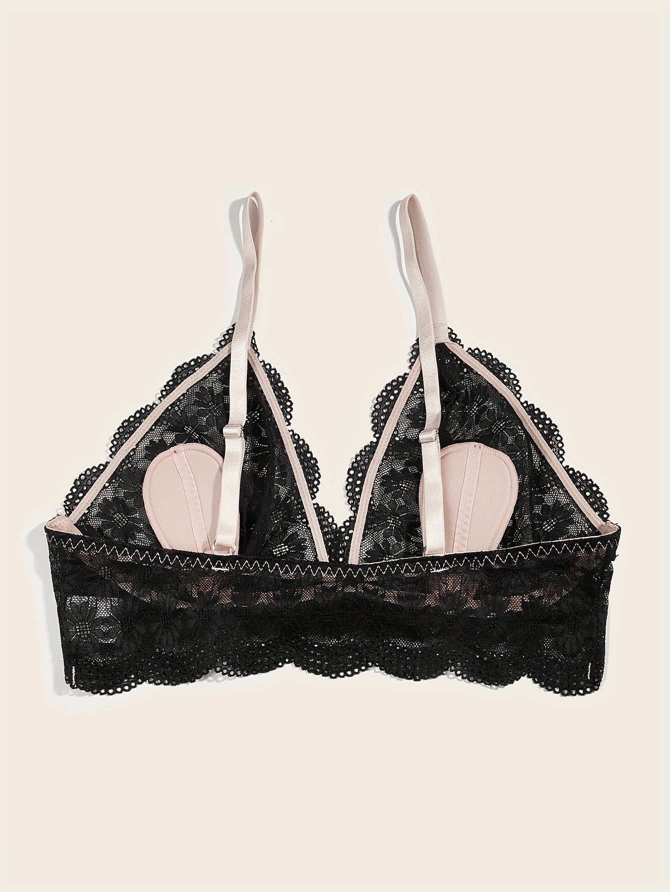 Sexy Lace Triangle Cup Light Bralette