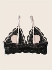 Sexy Lace Triangle Cup Light Bralette
