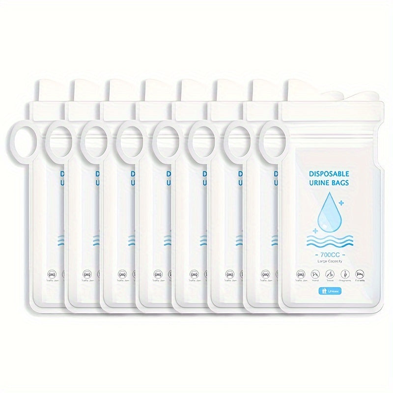 12 Pack 700ML Emergency Disposable Urinal Bags Camping Pee Bags