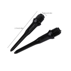 50/100pcs Plastic Dart Tips Set Durable Soft Tip Replacement Darts Accessories