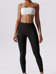 High Stretch Butt Lifting Leggings High Waist Training Fitness Sports Pants