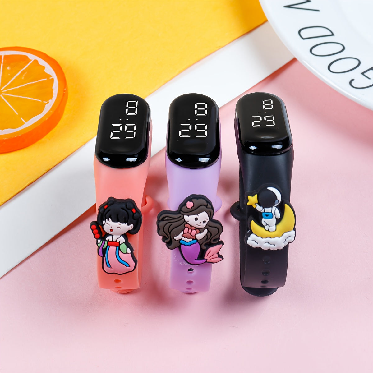 Cartoon LED Bracelet Set for Youngsters Outdoor Leisure