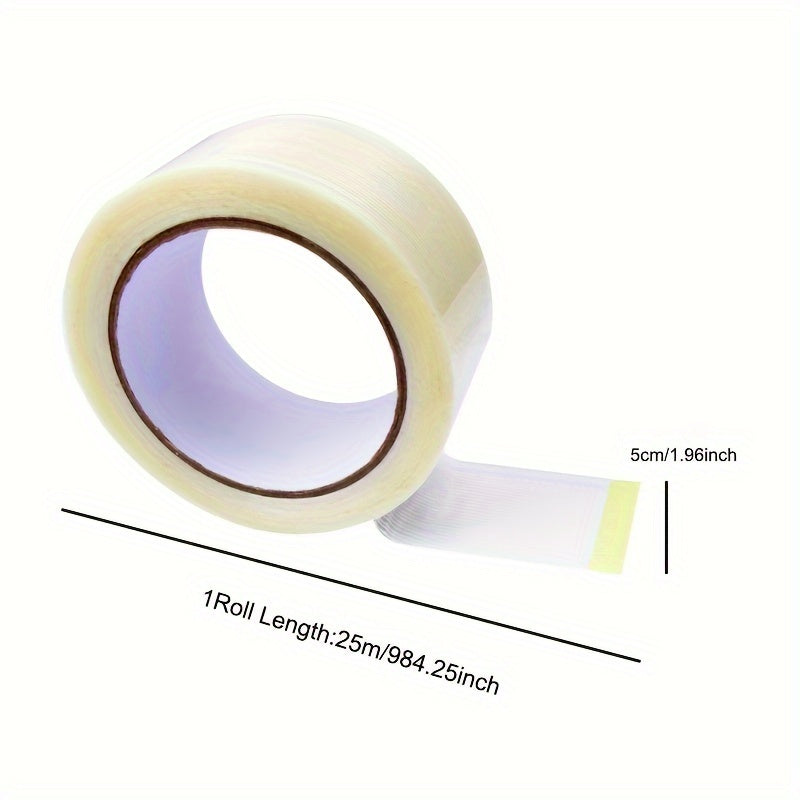 Striped Fiber Adhesive Tape Waterproof for Packaging and Floor