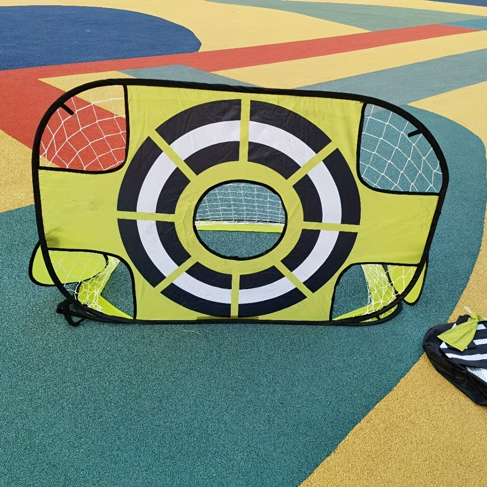 Portable Collapsible Soccer Goals Soccer Net Removable Quick Open Football Goal