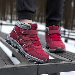 Women's Thickened Warm Hiking Shoes Anti-skid Sports Shoes