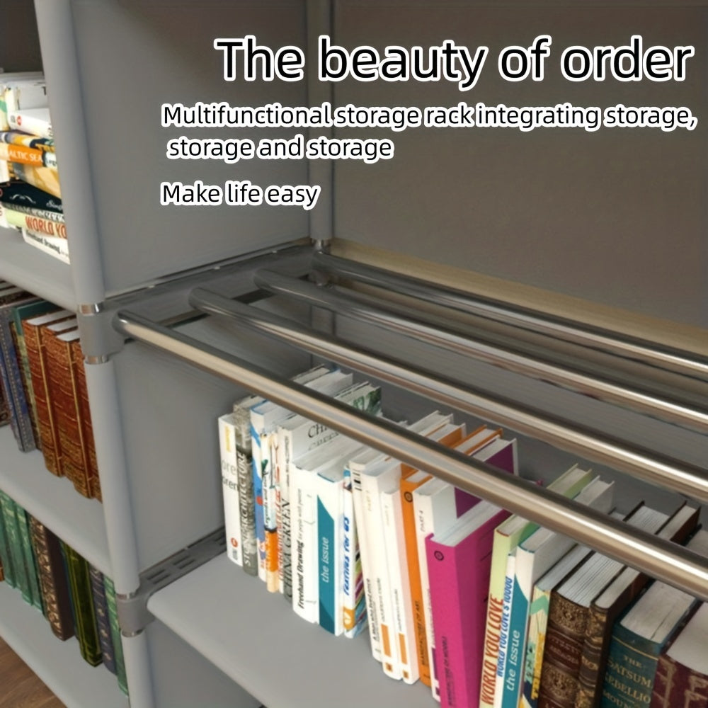 5-Layer Bookshelves Storage Racks for Bedroom/Living Room Display