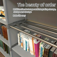 5-Layer Bookshelves Storage Racks for Bedroom/Living Room Display