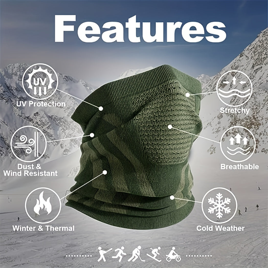 Winter Windproof Neck Gaiter Face Mask for Skiing Snowboard