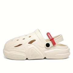 Unisex Lightweight Platform Clogs Hollow Out Garden Shoes Summer