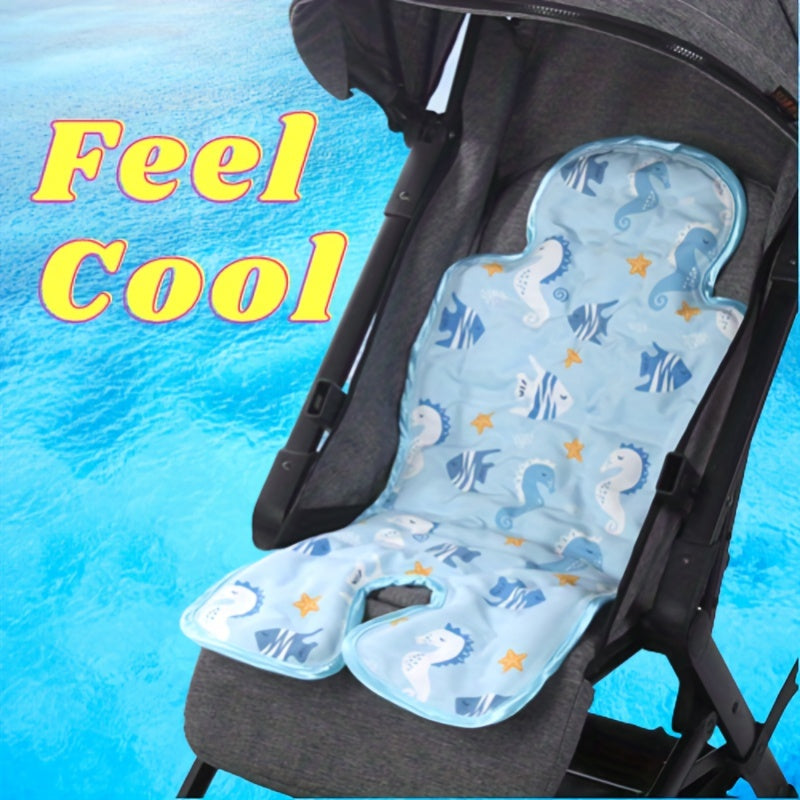 Child Gel Car Seat Cooler Pad Breathable Ice Mat