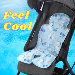 Child Gel Car Seat Cooler Pad Breathable Ice Mat
