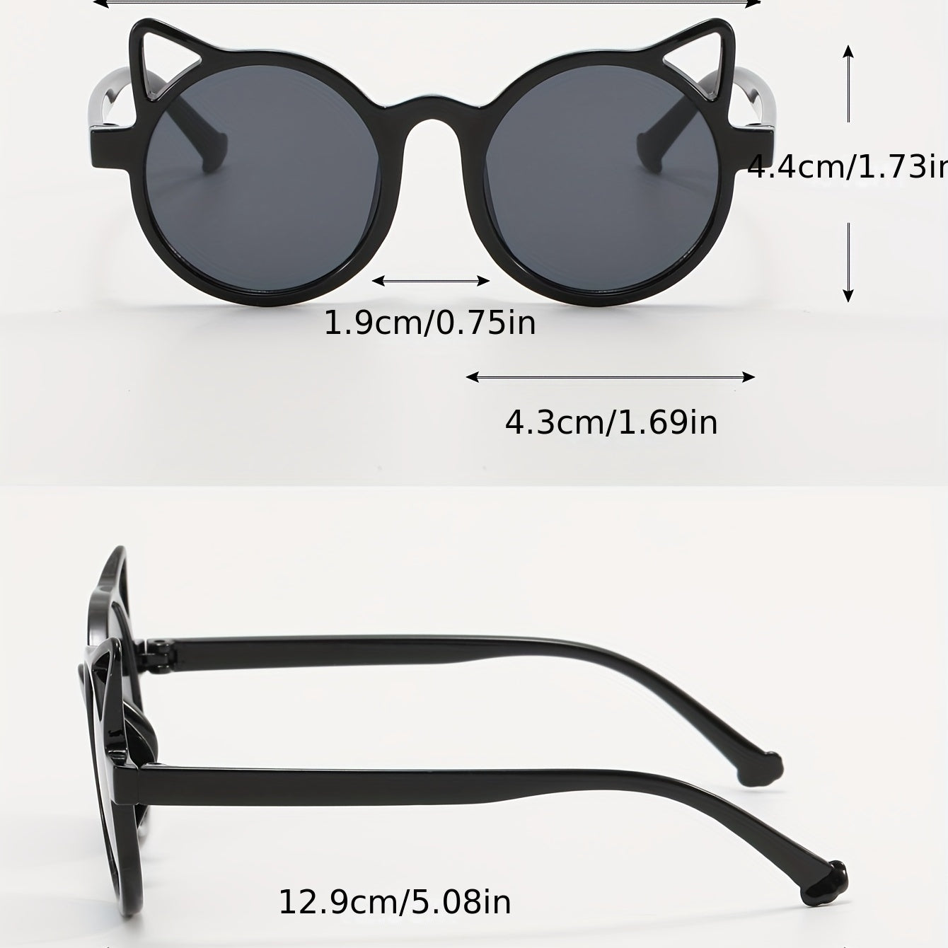 Y2K Cat Shaped Sunglasses Holiday Party Outdoor Travel Boys Girls