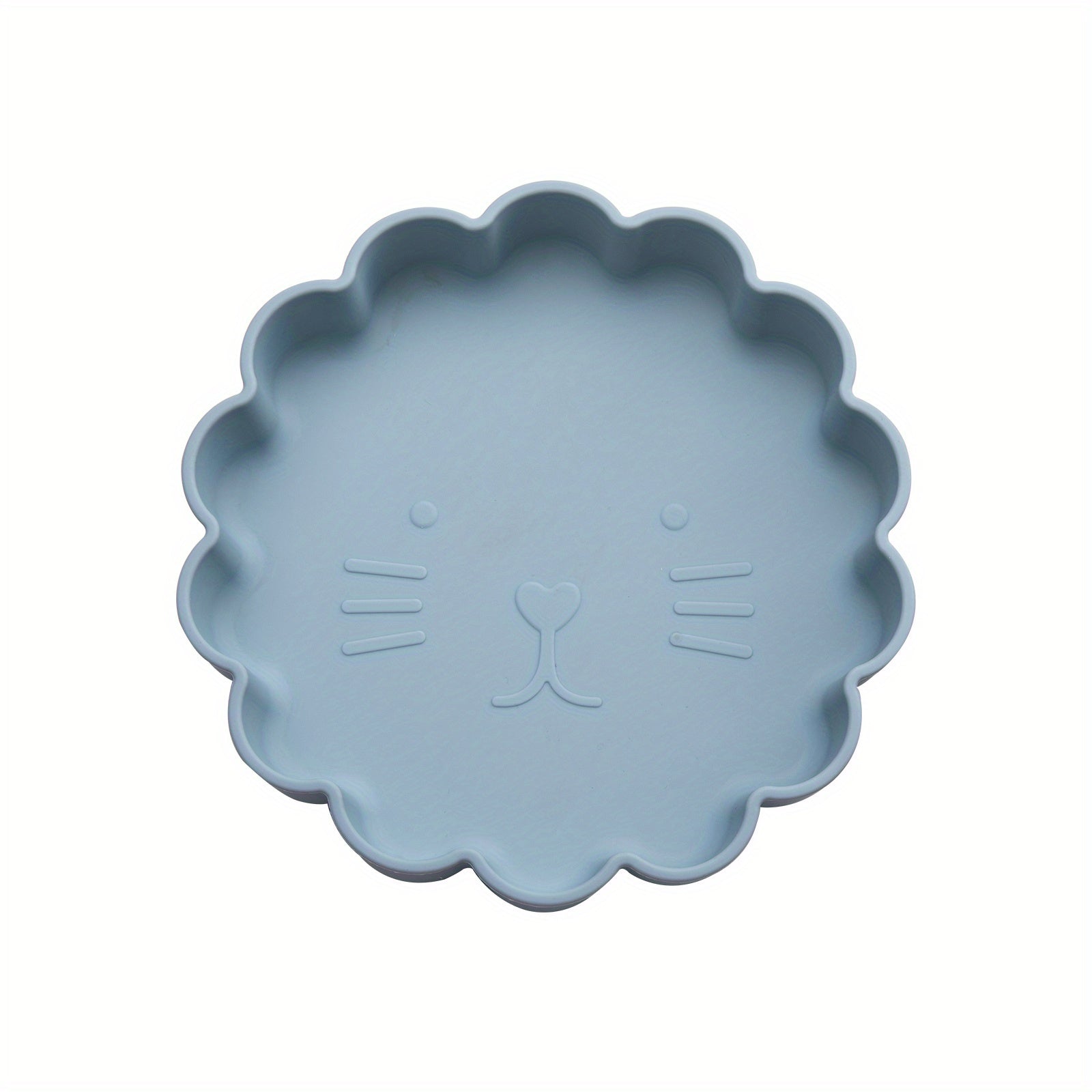 Lion Silicone Baby Plate for 0-24 Months