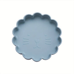 Lion Silicone Baby Plate for 0-24 Months