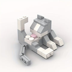 Creative Cat Building Blocks DIY Toy