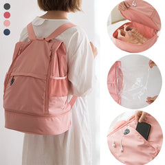 Multifunctional Bag Shoe Position Dry Wet Separation Yoga Fitness Bag