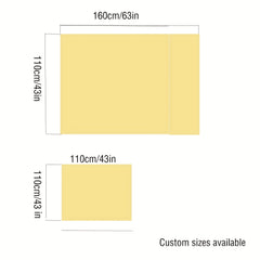 Cotton Linen Tablecloth Wrinkle Proof for Kitchen Dining Party Coffee Table Mat
