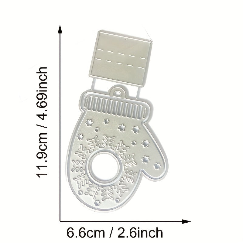 1pc Merry Christmas Metal Cutting Dies for Scrapbooking