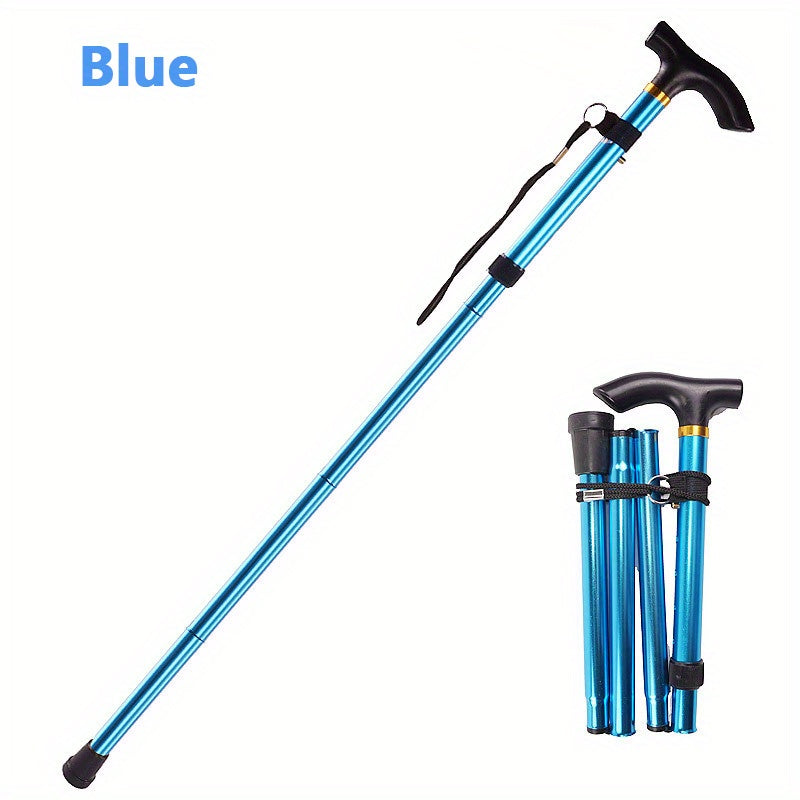 Foldable Trekking Poles Lightweight Adjustable Walking Stick