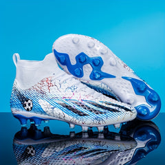 Men's Non Slip Soccer Cleat Spikes Comfy Outdoor Breathable Soccer Shoes