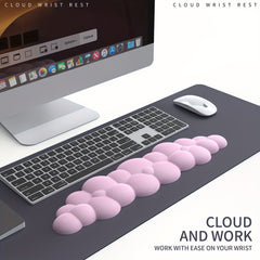 Cloud Wrist Guard & Keyboard Holder Set