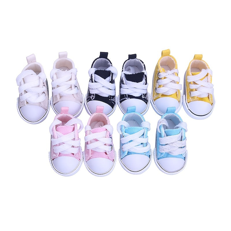 1.97'' Low Canvas Shoes for BJD Dolls