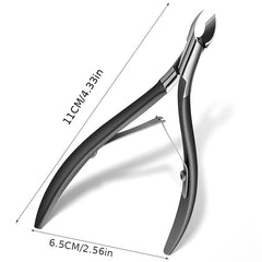 Durable Stainless Steel Dead Skin Pliers Fingernail Scissors Nail Clipper