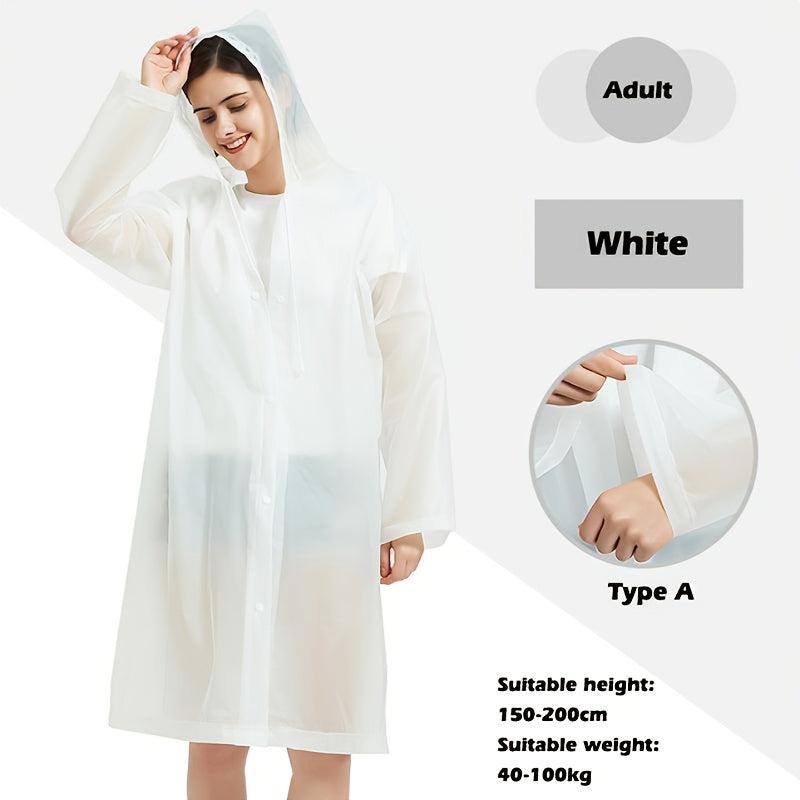 Stylish Waterproof Raincoat with Adjustable Hood - Ultimate Protection