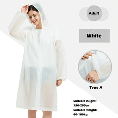 Stylish Waterproof Raincoat with Adjustable Hood - Ultimate Protection