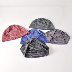 Breathable Elastic Cotton Pullover Hat Outdoor Sports Beanie