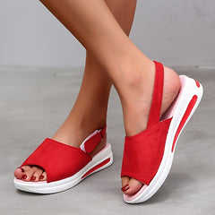 Women's Slingback Sandals Open Toe Thick Bottom Summer Sandals
