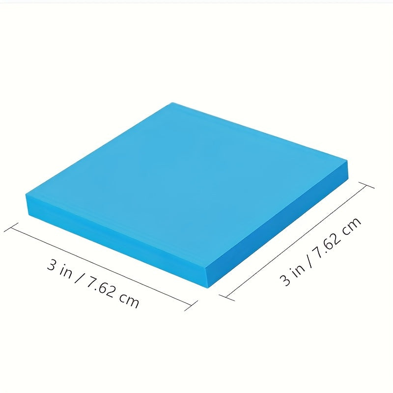 8 Pack Sticky Notes Bright Colors Easy Post Home Office Notebook 74 Sheets