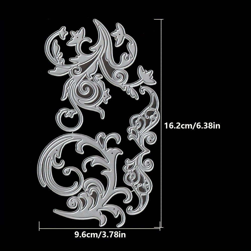 3pcs Retro Lace Flower Metal Cutting Dies Set for DIY Scrapbooking