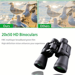 20X50 Outdoor HD Portable Binoculars Mobile Phone Photo Connection