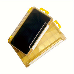Double Sided Tool Storage Box with Grids and Handles
