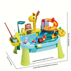Giraffe Play Sink with Running Water Kitchen Sink Toys for Toddlers