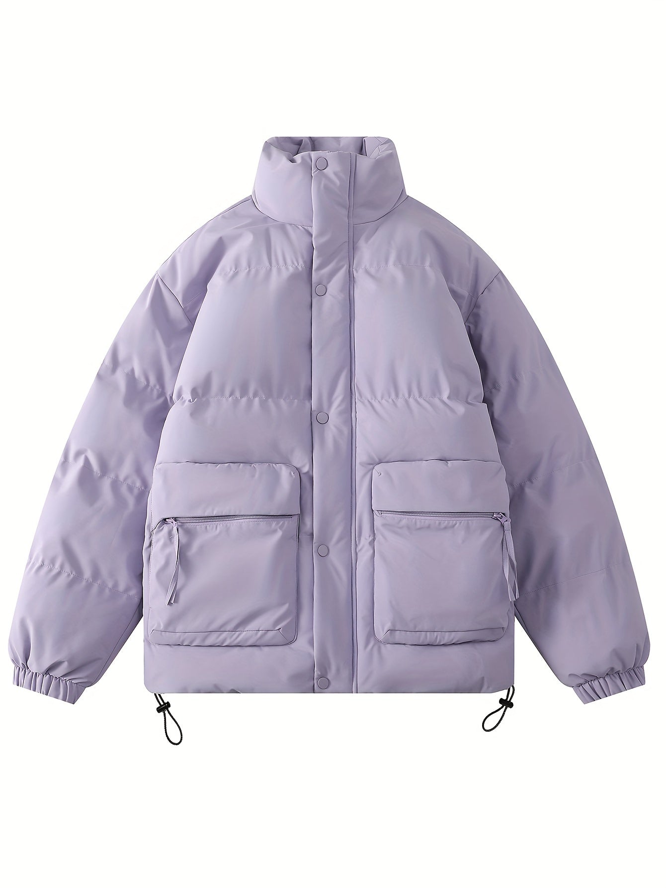 Casual Puffer Coat Warm Jacket for Winter Sports Women