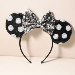 Girls Sequin Dot Hair Hoop Kids Dress Up Hair Accessories