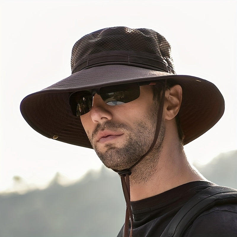 Man's Summer Fishing Hat Sun Protection Fisherman Cap