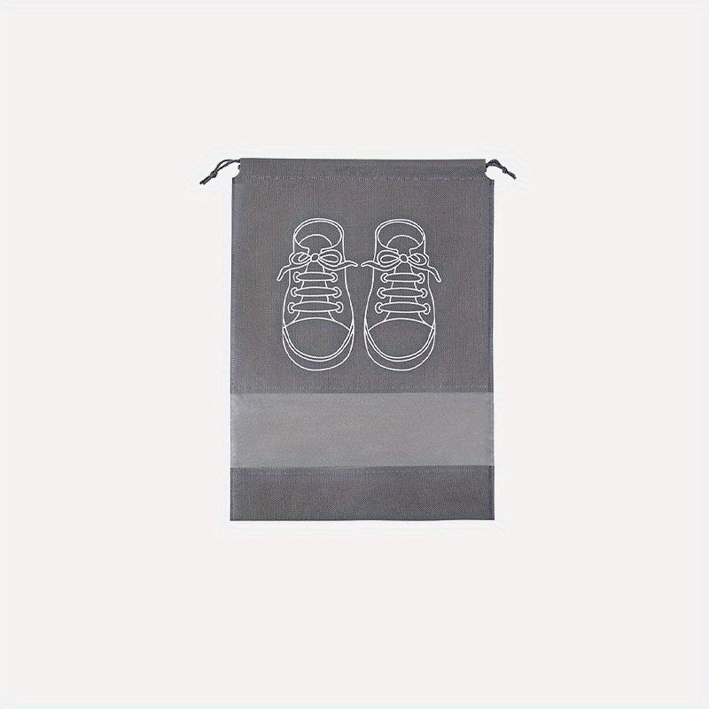 Travel Shoe Bag Keep Shoes Dust-Free & Organized Durable Rope Pouch