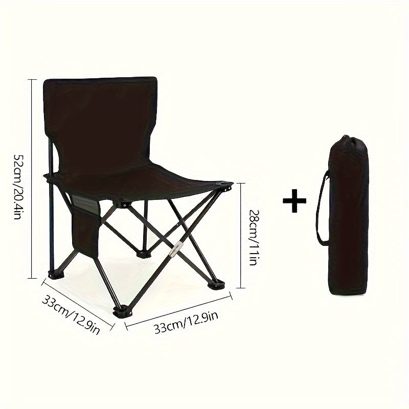 Portable Folding Camping Chair for Beach Fishing Hiking