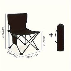 Portable Folding Camping Chair for Beach Fishing Hiking