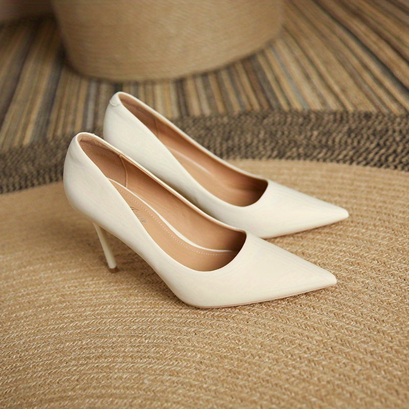 Women's Stiletto Heels Pointed Toe Work Shoes