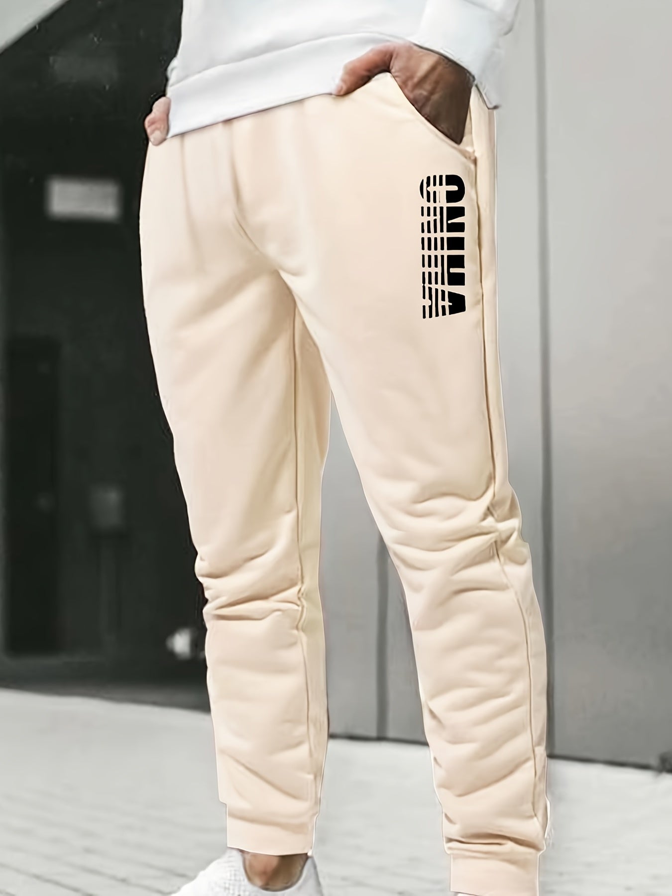 Men's Sports Trousers ONIHA Print Casual Joggers Pants