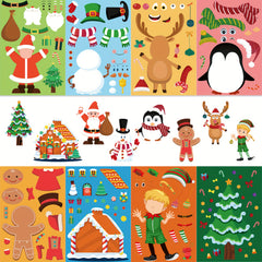 Christmas Party Games Stickers Make Your Own Christmas Stickers