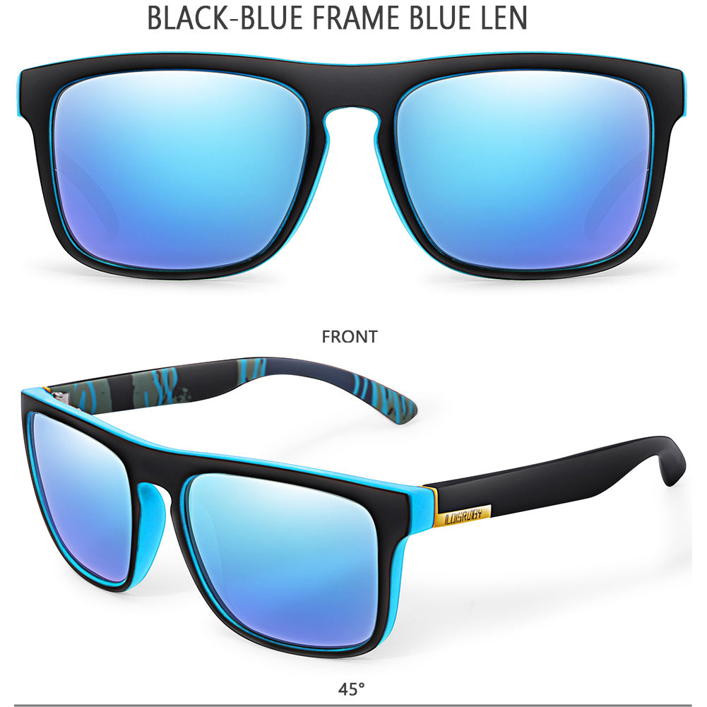 LOISRUBY UV400 Polarized Sunglasses For Men Fishing Camping Hiking Driving