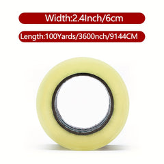 Packing Tape 6cm x 36.58m 2.0 Mil No Odor Tape Transparent Box Mailing Tape