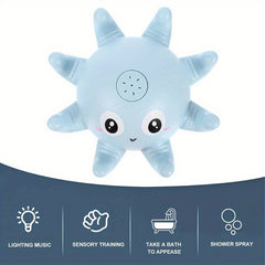 Octopus Bathroom Toys Spraying Bathtub Toys Swimming Pool Toys for Kids