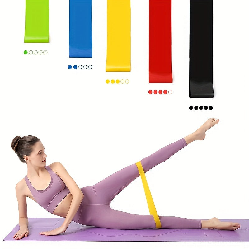 Elastic Yoga Resistance Band Men Women Fitness Tension Strap
